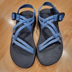 Chaco Women's Z Cloud Sandals Blue Size 7